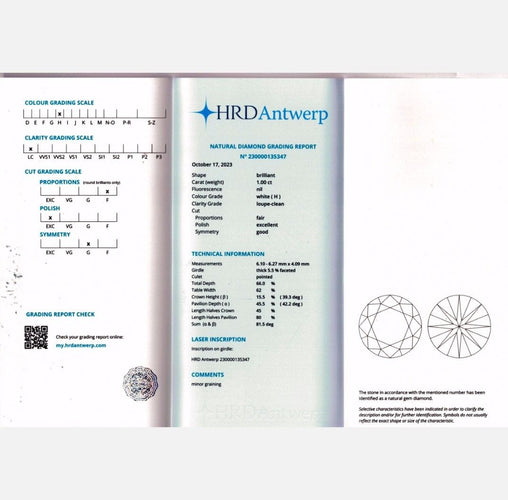 Bague 52 Solitaire style Art Deco en or gris 18K avec diamant 1,00 ct H-IF HRD et pavage - Taille 52 58 Facettes FB09264-FB09217