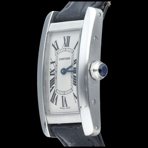 Montre Cartier Montre Tank Américaine Pm 58 Facettes MT44134