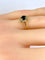 Bague 54 Bague marguerite en or jaune 18 carats, saphir et diamants 58 Facettes AB529