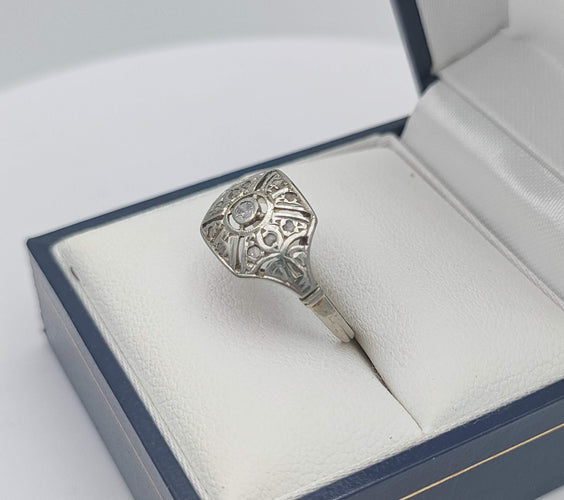 Bague 51 Bague de promise diamants 58 Facettes