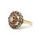 Bague 52 Bague - Or jaune rubis, saphirs et diamants 58 Facettes 1073