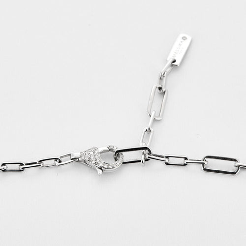 Collier Collier MESSIKA model "Sofia" en or blanc et diamants. 58 Facettes