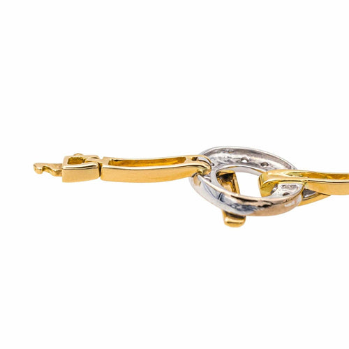 Bracelet Guy Laroche Bracelet  Or jaune, Or blanc Diamant 58 Facettes 4226567CN