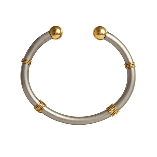 Bracelet ZOLOTAS - Bracelet en or jaune et argent 58 Facettes