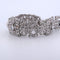 Pulseira estilo Art Deco em Platina e diamantes 