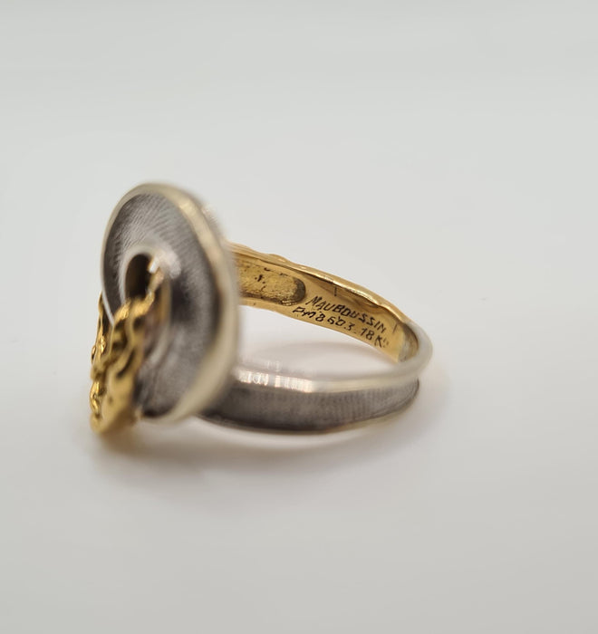 Mauboussin - Ring aus 18 Karat Gelb- und Weißgold