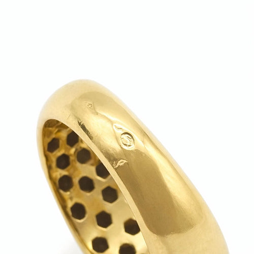 Bague 53 Bague en Or jaune Rubis et Diamants 58 Facettes