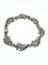 Bracelet Bracelet à motifs de feuilles en argent massif 58 Facettes