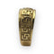 Bague 59 Bague grecque en or jaune 58 Facettes 149053861