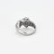Bague 49.5 Bague jonc or blanc diamants 58 Facettes LP962/13