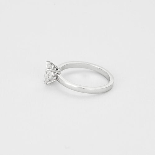 Bague 52.5 Bague en Or blanc 18k Diamant 1.15ct 58 Facettes 230338