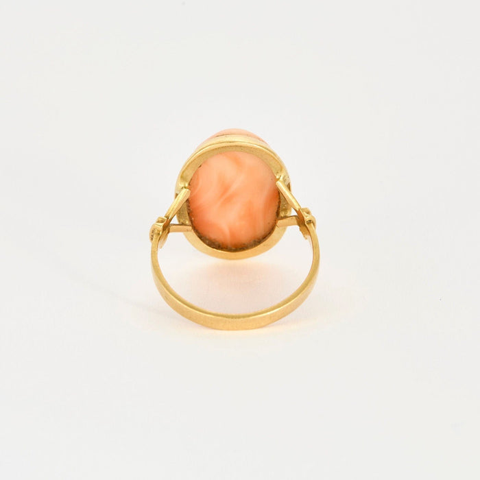 Bague 53 Bague corail peau d'ange 58 Facettes