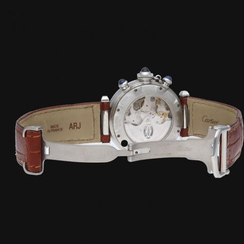 Montre Cartier Montre Pasha Chronograph 58 Facettes MT42514