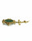 Pendentif Broche Pendentif Or, Jade et Perle 58 Facettes