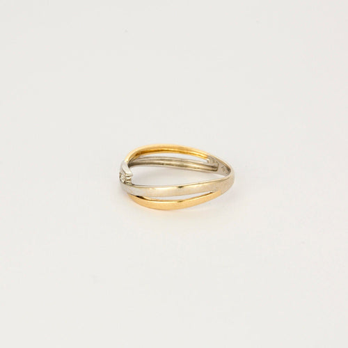 Bague Bague Union 2 ors et diamants 58 Facettes LP1037/12