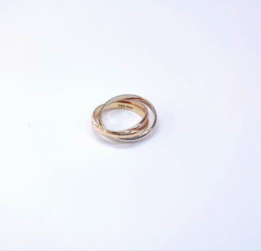 Bague 54.5 Alliance 3 ors 58 Facettes ALL.3OR-1758