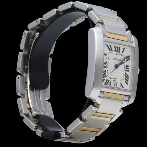 Montre Cartier Montre Tank Française Gm 58 Facettes MT39055