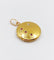 Pendentif porte-photo or jaune, pierre rouge et perle (circa 1900) 58 Facettes A06217