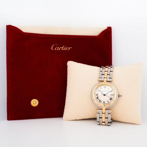 Montre Cartier - Montre Panthère Vendôme - Ivory roman dial - LM - Mint 58 Facettes