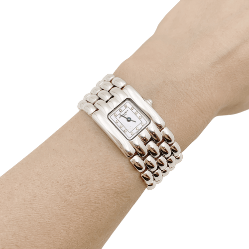 Montre Montre Chaumet modèle "Khésis" en acier, nacre. 58 Facettes 34614