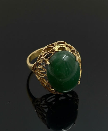 Bague Bague en jadéite 58 Facettes