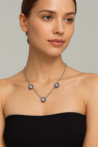 Collier BULGARI - Collier réversible Bvlgari en or avec éléments en diamant et onyx 58 Facettes