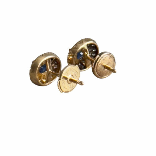 Boucles d'oreilles Boucles d’oreilles Marguerite en or jaune 58 Facettes 376