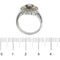Bague 60 Bague Marguerite saphir et diamants 58 Facettes 30270