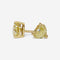 Boucles d'oreilles Boucles d'oreilles fantaisie en forme de cœur jaune intense et diamant 58 Facettes 22588S