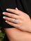 Bague 52.5 Bague marguerite Art Déco diamants 1,3 carats 58 Facettes J397