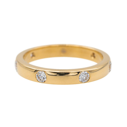 Bague 54 Bague Or jaune Diamant 58 Facettes 3704299CN