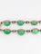 Bracelet Bracelet ancien cabochons d'émeraudes or jaune diamants 58 Facettes 777