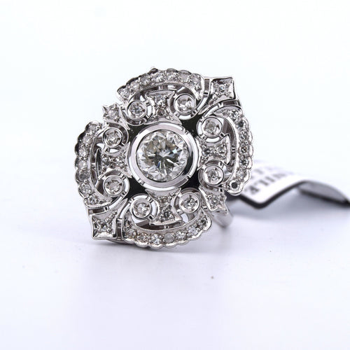 Bague 62 Bague Art Déco 58 Facettes