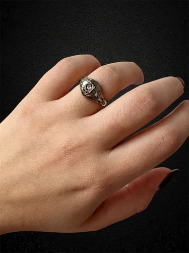 Bague Bague en diamant, début du XXe siècle 58 Facettes