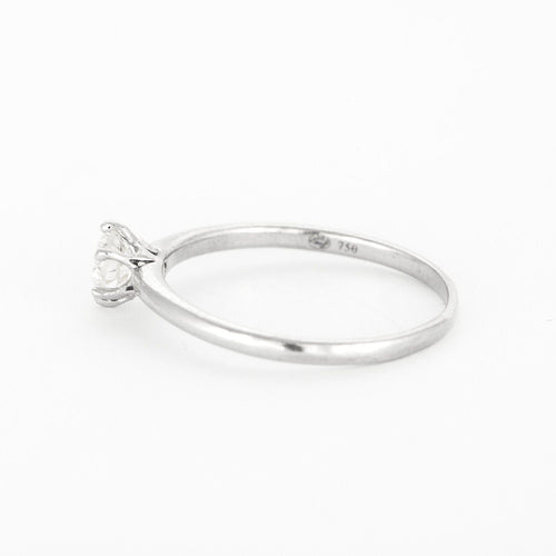 Bague 60 Solitaire Diamant 58 Facettes LP371/10