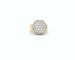 Bague BAGUE EN OR JAUNE AVEC PAVE' DE DIAMANTS 58 Facettes