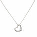 Collier Tiffany & Co Collier Coeur Open heart Platine Diamant 58 Facettes 3797977RV