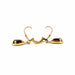 Boucles d'oreilles Dormeuses Or Jaune 18k & Grenat 58 Facettes 2-BOA2-GS38431-1