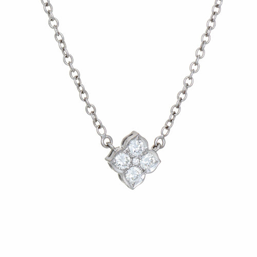 CARTIER - Hindu Diamond Necklace White Gold 58 Facettes G14222