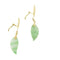 Boucles d'oreilles Boucles d'oreilles en jade et diamant 58 Facettes 37433