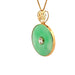 Pendentif Pendentif or jaune, diamant, jade 58 Facettes 2-D4PE-GS32226-07