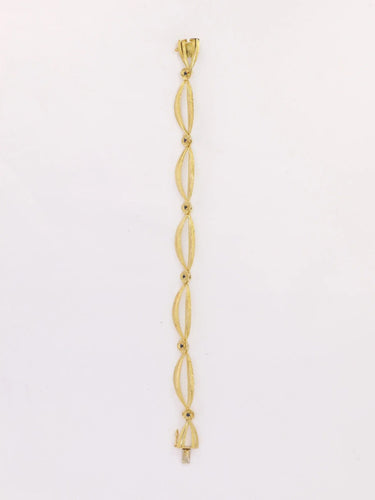 Bracelet Bracelet vintage or jaune saphir 58 Facettes J440