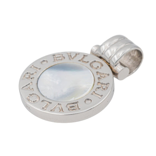 Pendentif Bulgari Pendentif Or blanc Onyx 58 Facettes 3500509CN