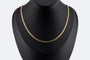 Collier Oro Giallo chaîne en or jaune 58 Facettes col323