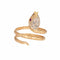 Bague 62 Bague serpent vintage en or jaune 58 Facettes G14008