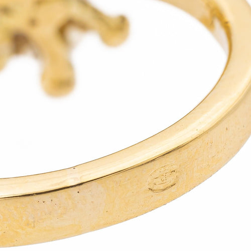 Anello perla Oro giallo Perla 