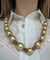 Collier Collier sphères Or Corail 58 Facettes