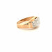 Bague 55 Bague Art Déco Or Jaune Diamants 58 Facettes 87-GS38494-5