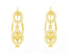 Boucles d'oreilles Boucles d'oreilles en or jaune filigrané sarde 58 Facettes