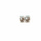 Boucles d'oreilles Puces d'oreilles Or Blanc & Aigue Marine 58 Facettes 2-D1BO-GS35690